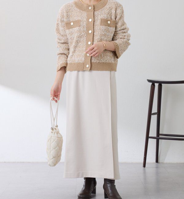  「サイドベルトタイトスカート」|スカート|