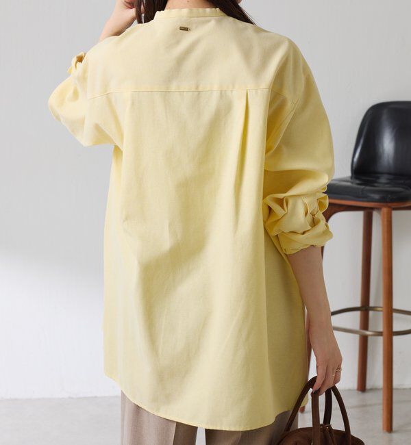  「ナローボウタイオーバーシャツ」|シャツ・ブラウス|