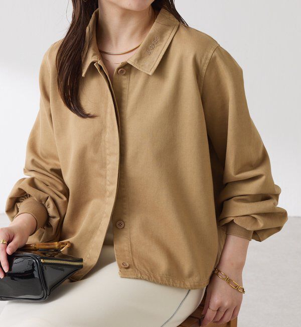  「Q.anos 2WAYデニムシャツ」|シャツ・ブラウス|