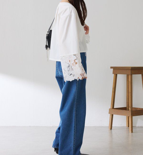  「刺繍レースブラウス」|シャツ・ブラウス|
