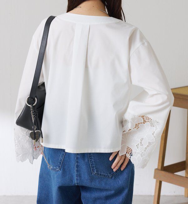  「刺繍レースブラウス」|シャツ・ブラウス|