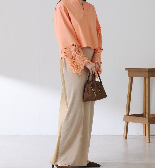  「刺繍レースブラウス」|シャツ・ブラウス|