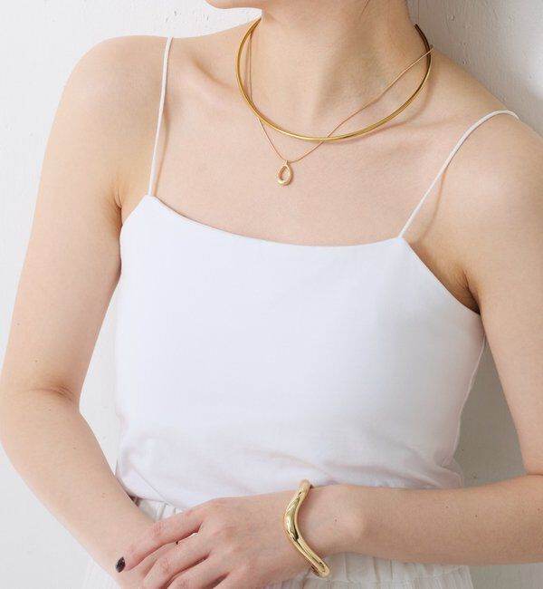  「カップ付きキャミソール」|Tシャツ・カットソー|ホワイト