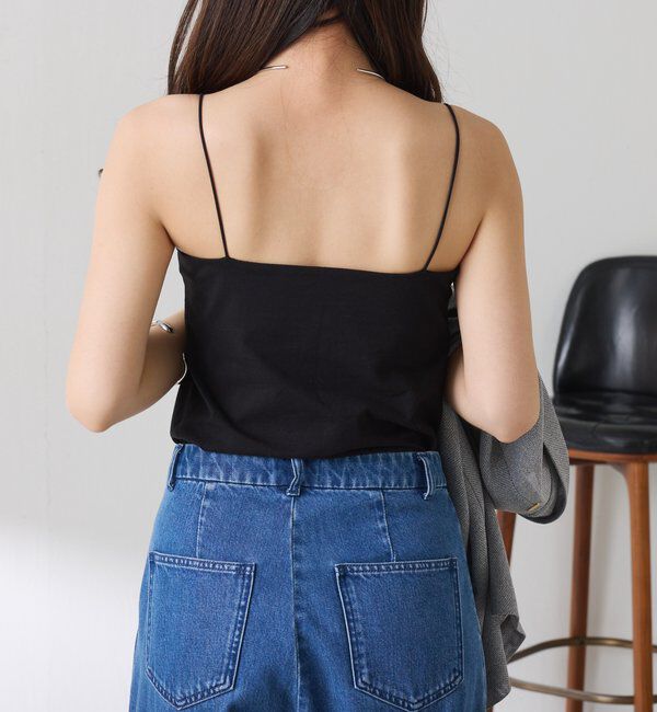  「カップ付きキャミソール」|Tシャツ・カットソー|