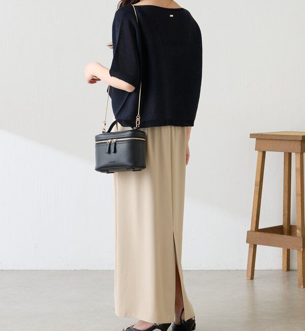  「シャーリーカーンハーフスリーブニット」|ニット・セーター|