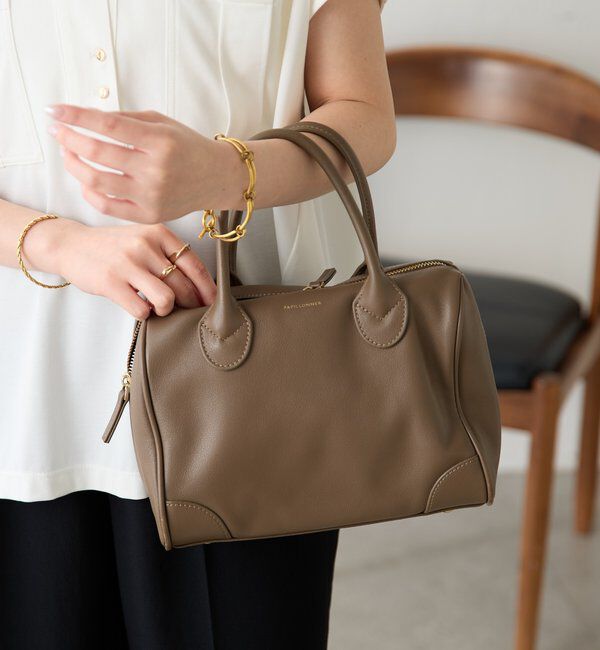  「【再登場！牛革/軽量】Seau/セアウ ミニボストンバッグ」|トートバッグ|