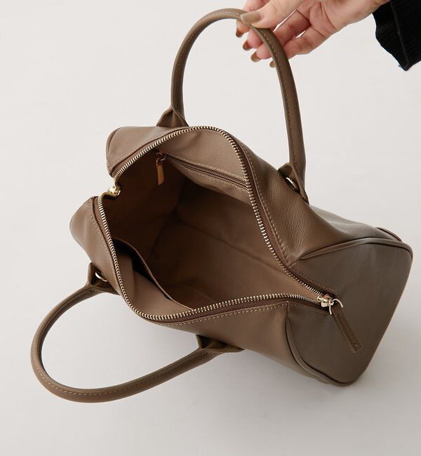  「【再登場！牛革/軽量】Seau/セアウ ミニボストンバッグ」|トートバッグ|