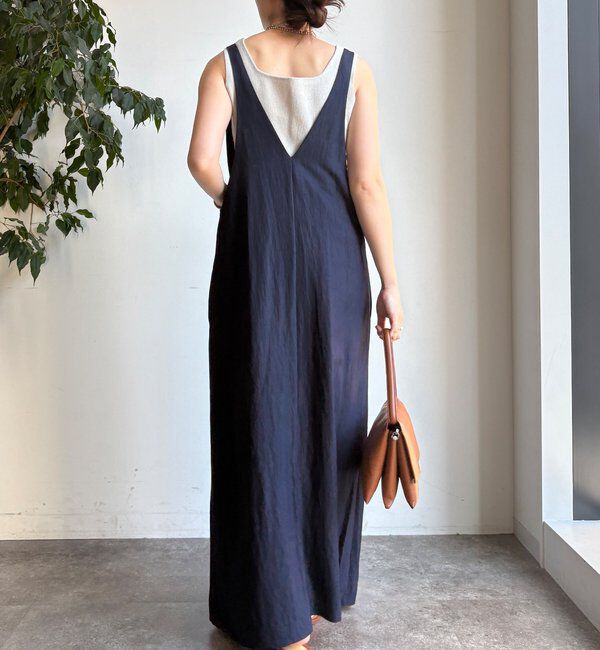  「【新色追加/前後2WAYで着られる】深Vワンピース」|ワンピース|