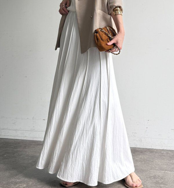  「パネルプリーツスカート」|スカート|