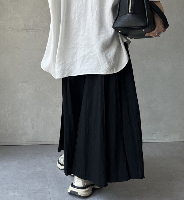  「パネルプリーツスカート」|スカート|