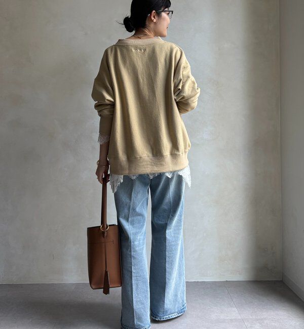  「【新色追加】【インフルエンサー OKOCHI企画】ハーフジップスウェット」|Tシャツ・カットソー|