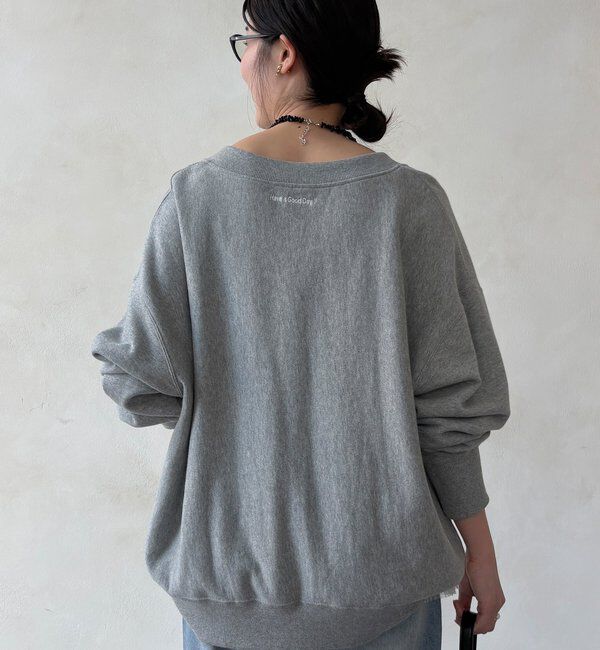  「【新色追加】【インフルエンサー OKOCHI企画】ハーフジップスウェット」|Tシャツ・カットソー|