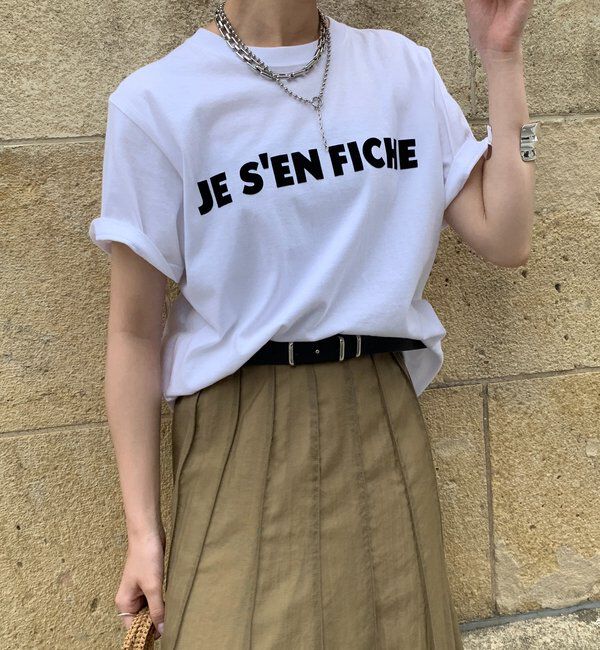 「【新色追加】JES'EN FICHEフロッキーロゴTEE」|Tシャツ・カットソー|