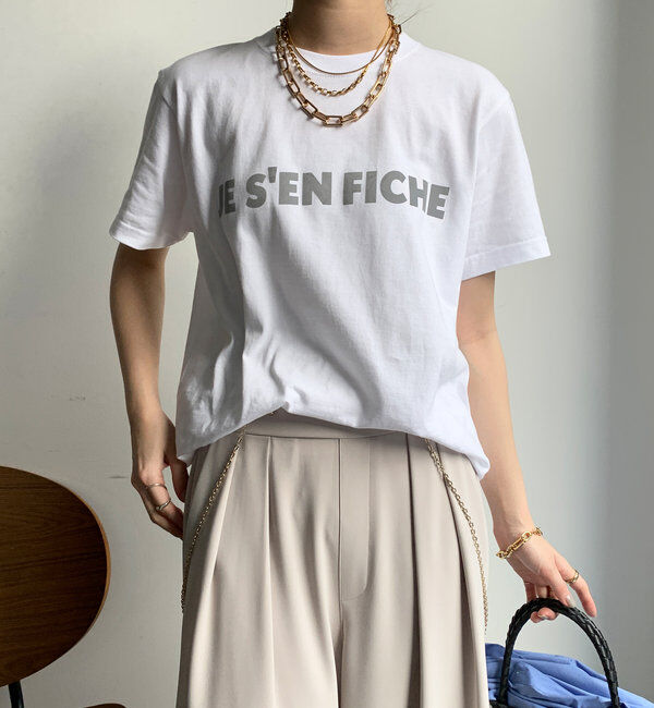  「【新色追加】JES'EN FICHEフロッキーロゴTEE」|Tシャツ・カットソー|