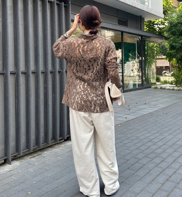  「フロッキーレースシャツ」|シャツ・ブラウス|