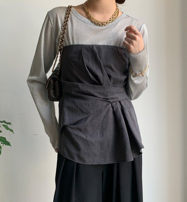  「ラメロンTEE」|Tシャツ・カットソー|