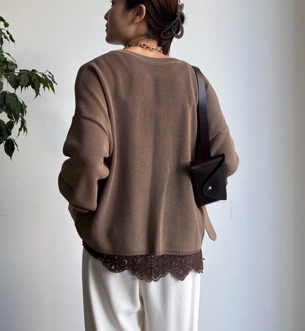  「スキッパープルオーバー」|ニット・セーター|