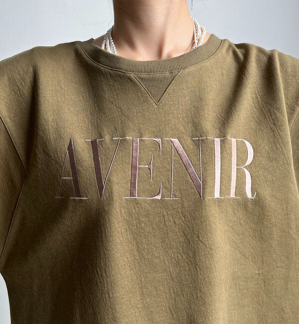  「セットアップラグランロゴ刺繍プルオーバー」|Tシャツ・カットソー|