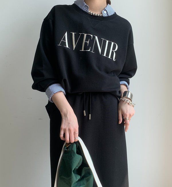  「セットアップラグランロゴ刺繍プルオーバー」|Tシャツ・カットソー|