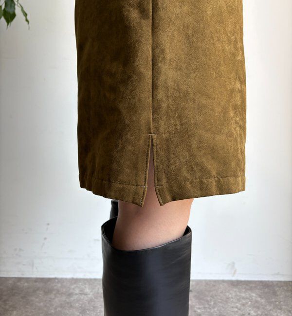  「【セットアップ対応】フェイクスエードショートパンツ」|チノ|