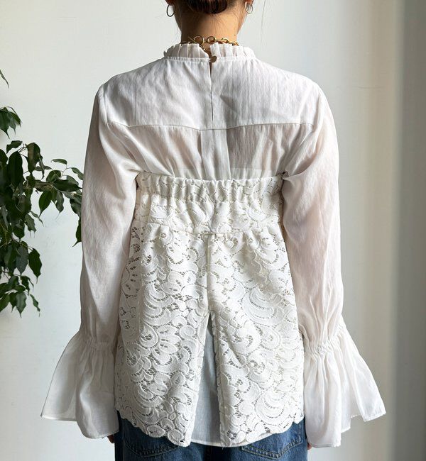  「フロッキーレースビスチェ」|シャツ・ブラウス|