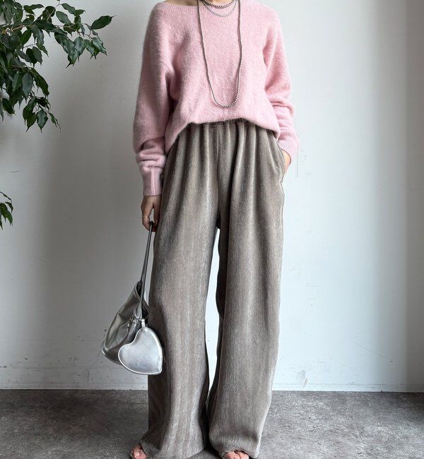  「ファーカシミヤカーディガン」|カーディガン|