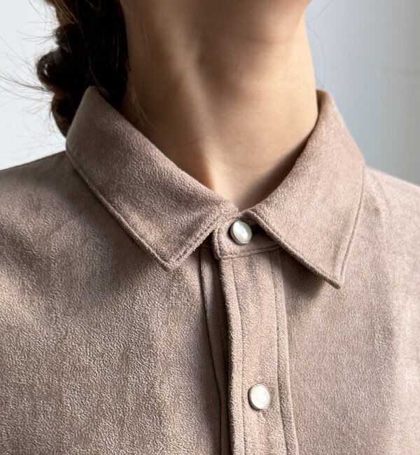 「スウェードシャツ」|シャツ・ブラウス|