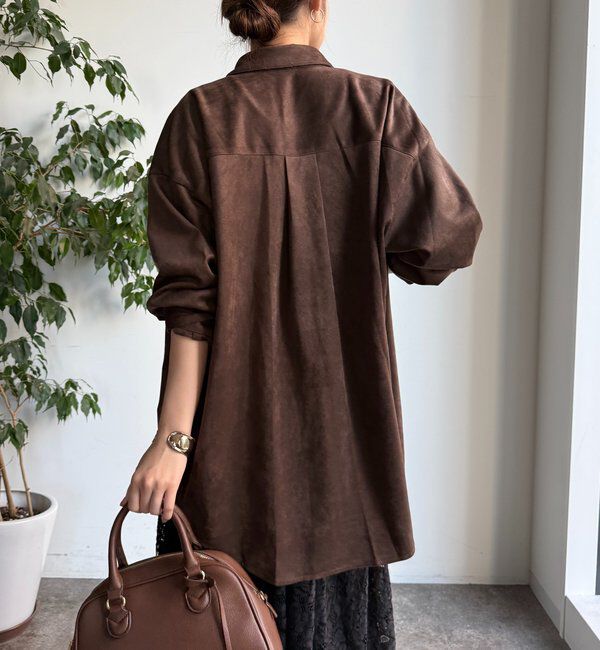  「スウェードシャツ」|シャツ・ブラウス|