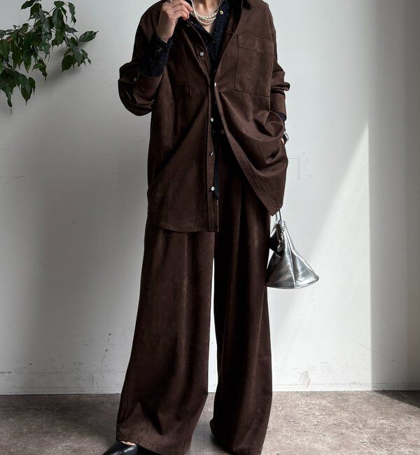  「スウェードシャツ」|シャツ・ブラウス|