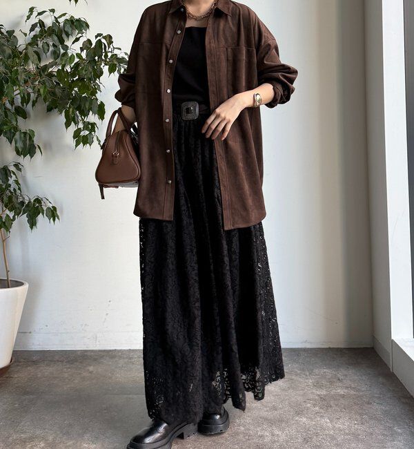  「スウェードシャツ」|シャツ・ブラウス|