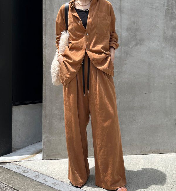  「スウェードシャツ」|シャツ・ブラウス|