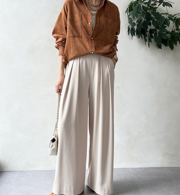  「スウェードシャツ」|シャツ・ブラウス|