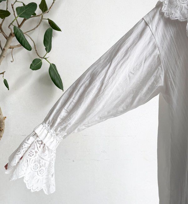  「レースカラーブラウス」|シャツ・ブラウス|