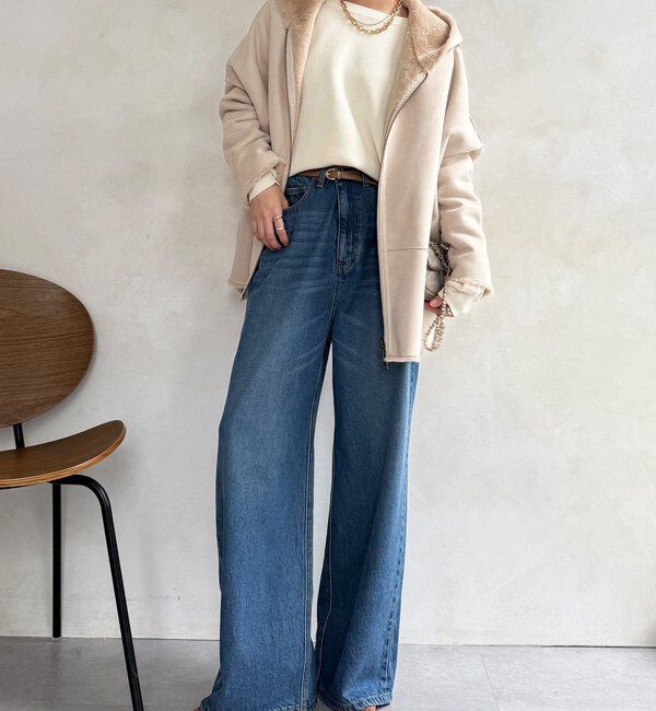  「リバーシブルフェイクムートンコート」|その他|