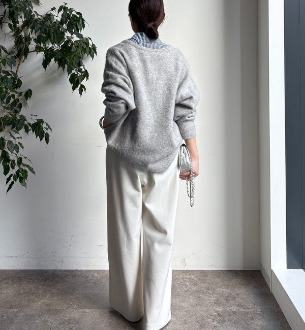  「ウォームタックワイドパンツ」|チノ|