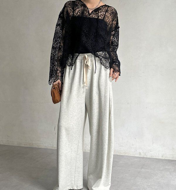  「レーススカラブラウス」|シャツ・ブラウス|