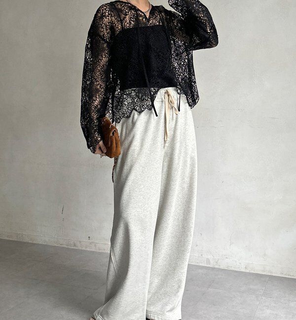  「レーススカラブラウス」|シャツ・ブラウス|