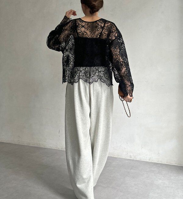  「レーススカラブラウス」|シャツ・ブラウス|