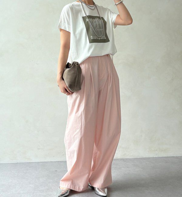  「【WEB限定】BeauオーガンジーロゴTEE」|Tシャツ・カットソー|