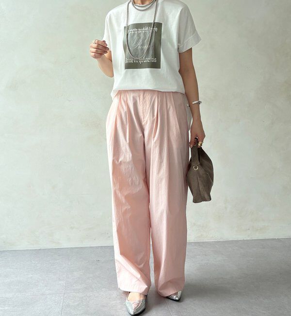  「【WEB限定】BeauオーガンジーロゴTEE」|Tシャツ・カットソー|