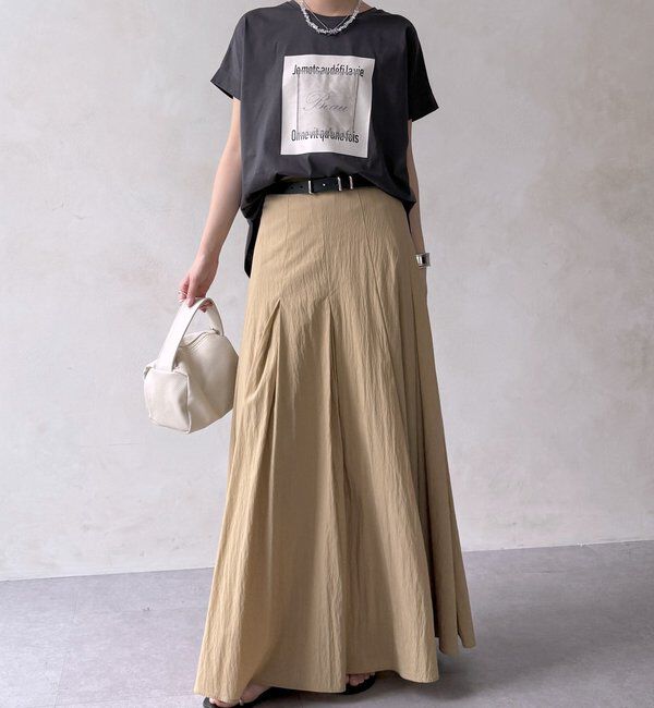  「【WEB限定】BeauオーガンジーロゴTEE」|Tシャツ・カットソー|