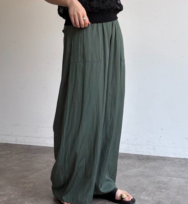  「ソフトメモリーパンツ」|チノ|グリーン