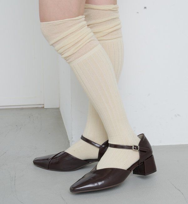  「クロスストラップパンプス」|パンプス|