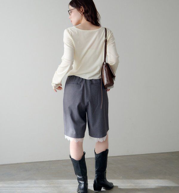  「カットベロアボタンカーディガン」|Tシャツ・カットソー|