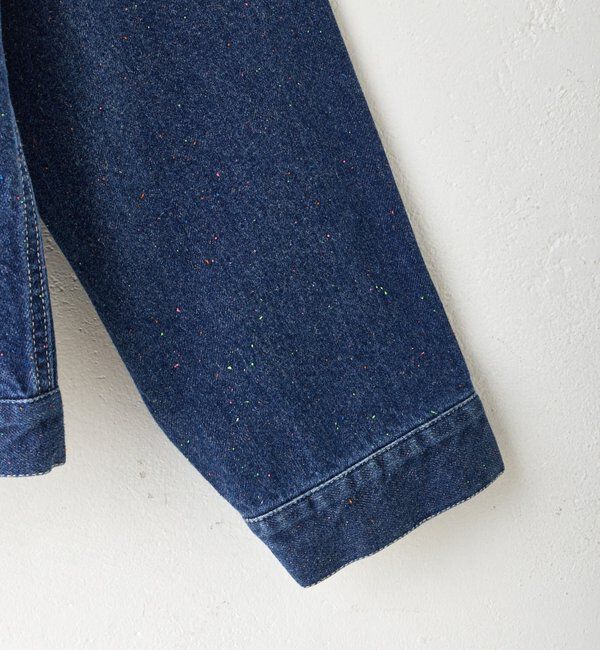  「【WHIMSIC】ネップデニムワークジャケット」|デニムジャケット|