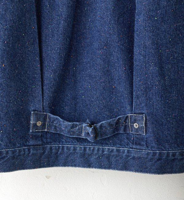  「【WHIMSIC】ネップデニムワークジャケット」|デニムジャケット|