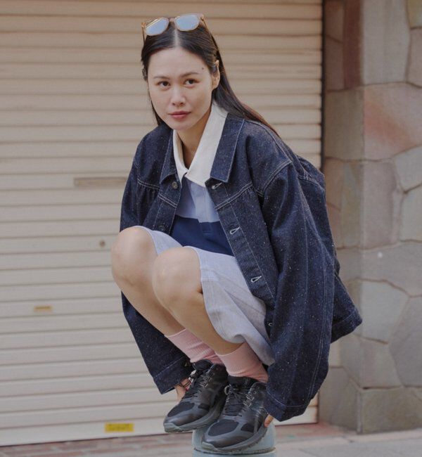  「【WHIMSIC】ネップデニムワークジャケット」|デニムジャケット|