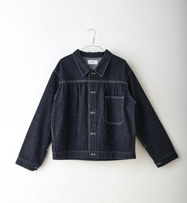  「【WHIMSIC】ネップデニムワークジャケット」|デニムジャケット|