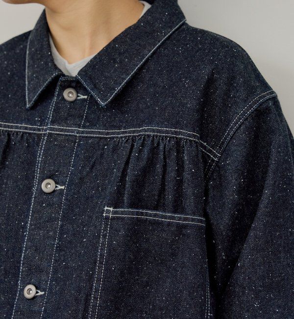  「【WHIMSIC】ネップデニムワークジャケット」|デニムジャケット|