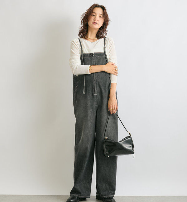  「【シーズン問わず使える】デニムサロペット」|ワンピース|